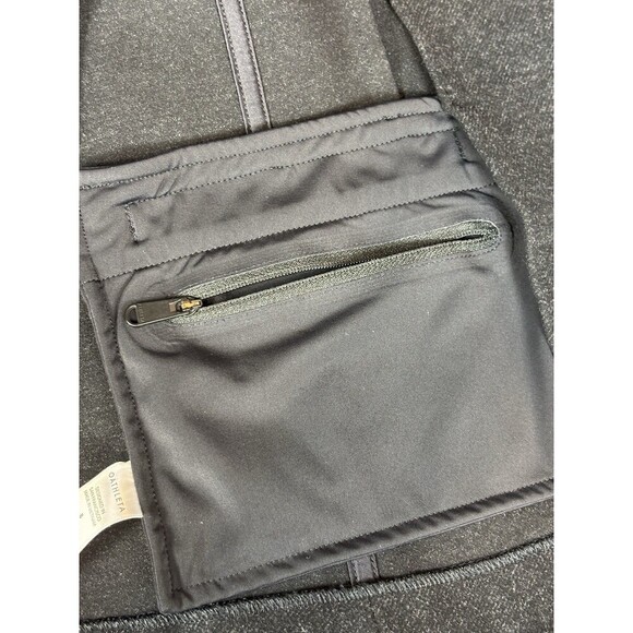 Athleta Venice Blazer Dark Heather Grey 8 Stretch Single Breasted - Picture 8 of 14